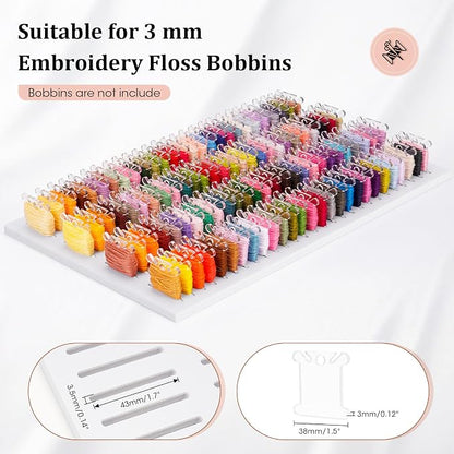 2 Pack PVC Foam Board Inserts for Drawer, Embroidery Floss Storage - Image 3