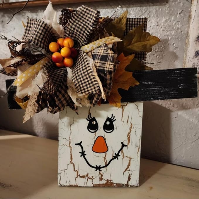 Fall Stencils Scarecrow Stencils Reusable Autumn Stencil DIY Crafts Templates - Image 4