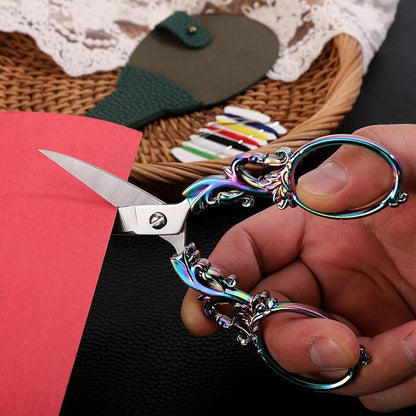 Crafting Scissors, 5.3in Sharp Multipurpose Fabric Scissors - Image 5