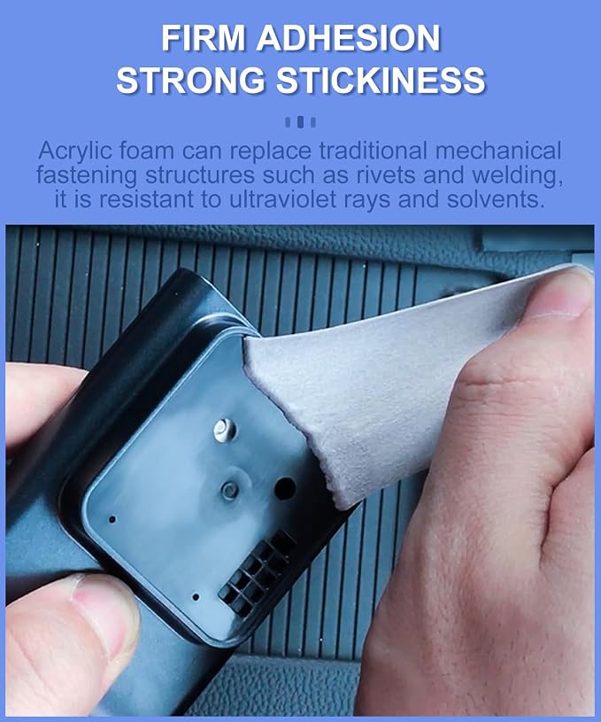 Double Sided Sticky Pads, Made of 3M VHB, Strong Adhesive Tape Squares Heavy - Image 3