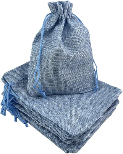 Palmhomee Pack of 25 Burlap Gift Bags by Palmhomee