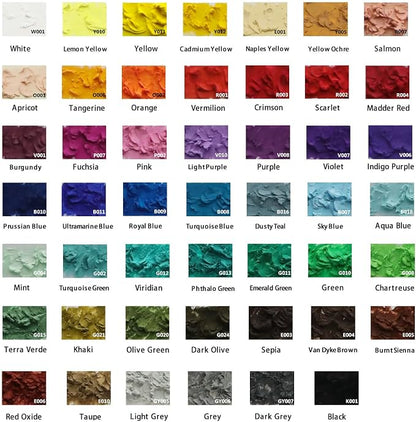 Mont Marte Extra Soft Oil Pastels 52pc, Vibrant and Buttery, Versatile Art - Image 2