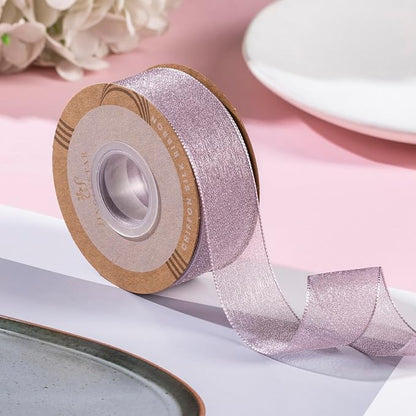 1 Inch Wide Sheer Chiffon Ribbon - Image 3