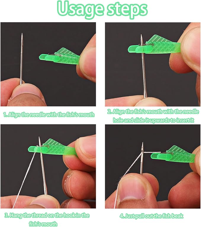 Fish Mouth Sewing Machine Needle Threader - Image 6