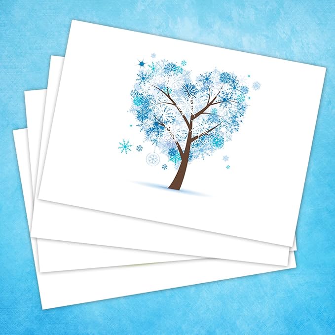 Seasons of Life Note Card Assortment Pack/Set Of 24 Greeting Cards And White - Image 5