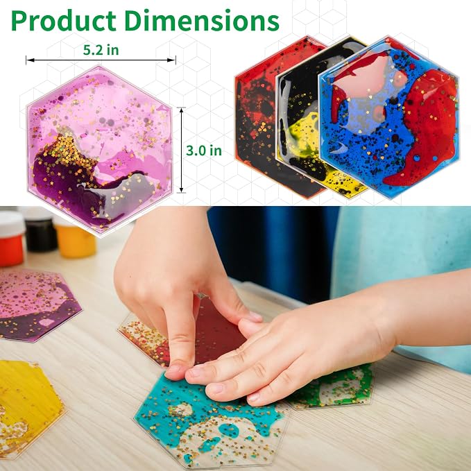 LONGKING 8-Pack Hexagon Liquid Tiles - Image 5