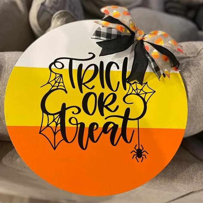 Halloween Stencils for Painting on Wood Door Sign Reusable Large Holiday - Image 7