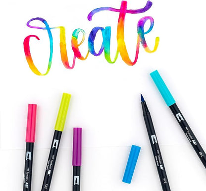 Tombow 56185 Dual Brush Pen Art Markers, Brush and Fine Tip Markers - Image 9