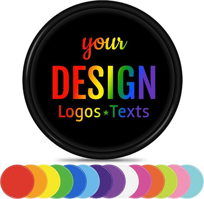 200-1000 Personalized Plastic Poker Chips, Double Sided Full Color Print by ZLYXIU