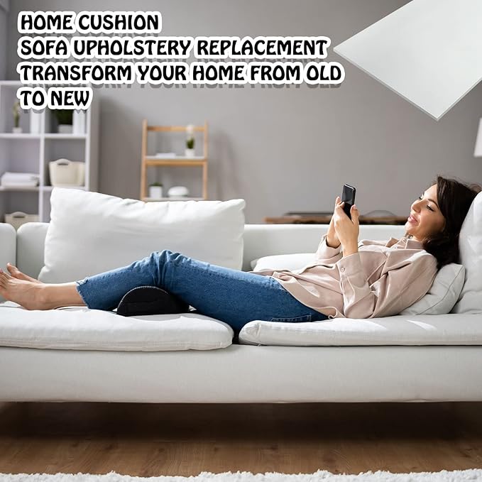 Amylove Polyurethane Foam 24" x 72" High Density Cushion Upholstery Foam Sheet - Image 5