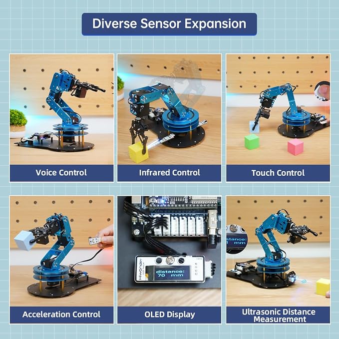 Robotic Arm Kit 6DOF Programming Robot Arm - Image 7