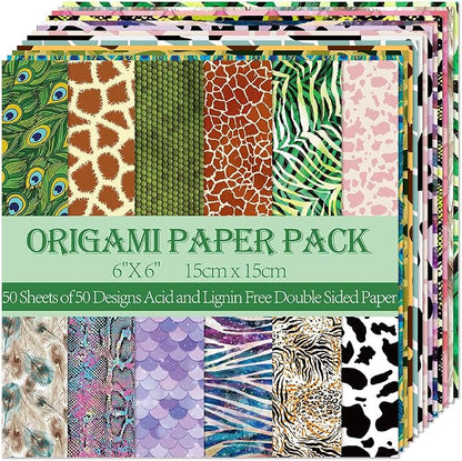 Origami Paper Kit Dobule Sided 100 Sheets 100 Colors 6 Inch Japanese Chiyo - Image 8