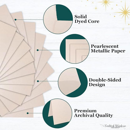 Cardstock Warehouse Stardream Coral Cardstock Paper - Image 3