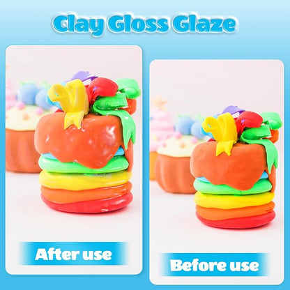 CALPALMY 100ml Gloss Glaze Varnish Kit - Image 2
