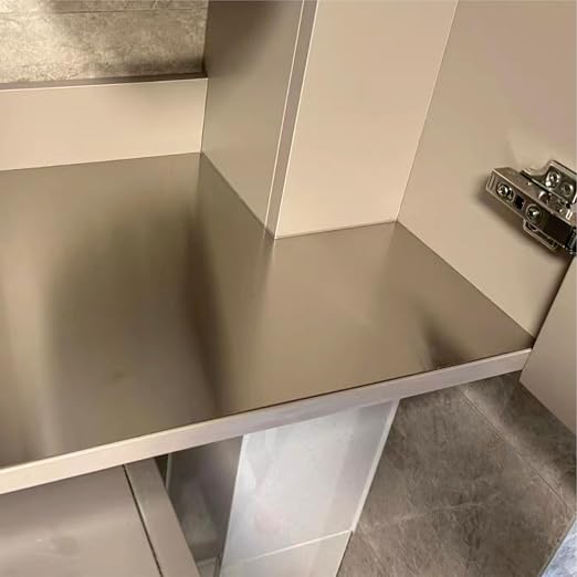 316L Stainless Steel Sheet 8x12x0.031 2 Pack, Brushed Metal Plates - Image 6