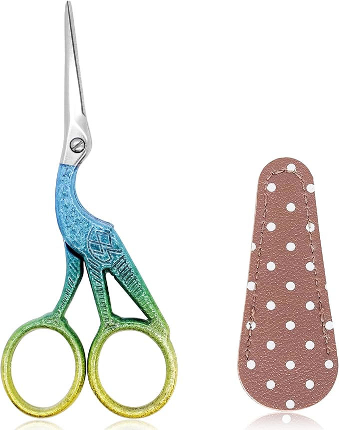 BIHRTC 4.5Inch Stainless Steel Sharp Tip Scissors by HOME
