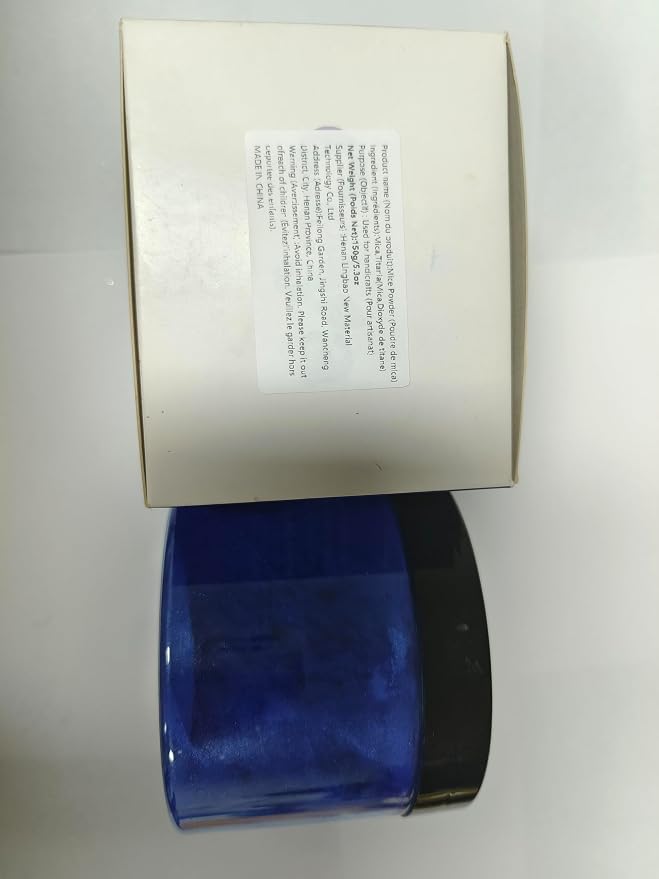 Ceya Mica Powder, 5.3oz/ 150g Palace Blue Pearlescent Effect Colorant Pigment - Image 9