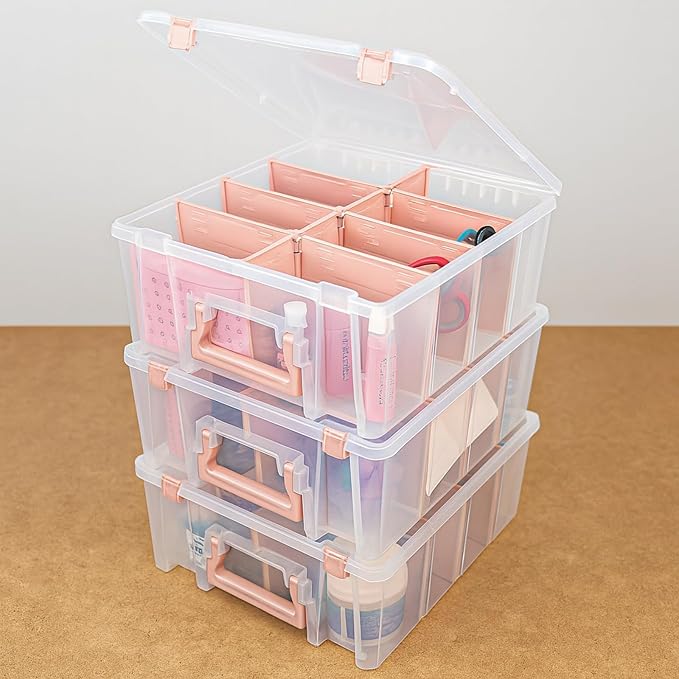 ArtBin 6990RK-AMZ Super Satchel Double Deep Compartment Box - Image 3