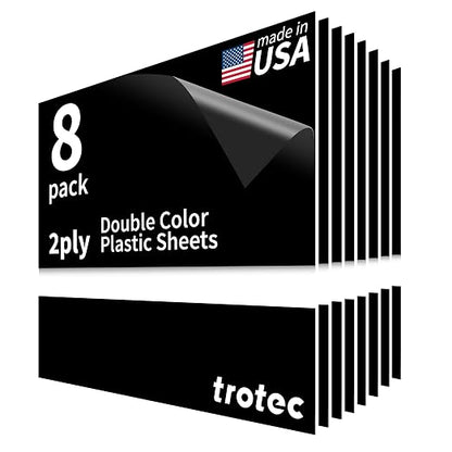 Trotec TroLase | 12"x12"x1/16", Guillotine | Made in USA by TrotecEngravingSupplies