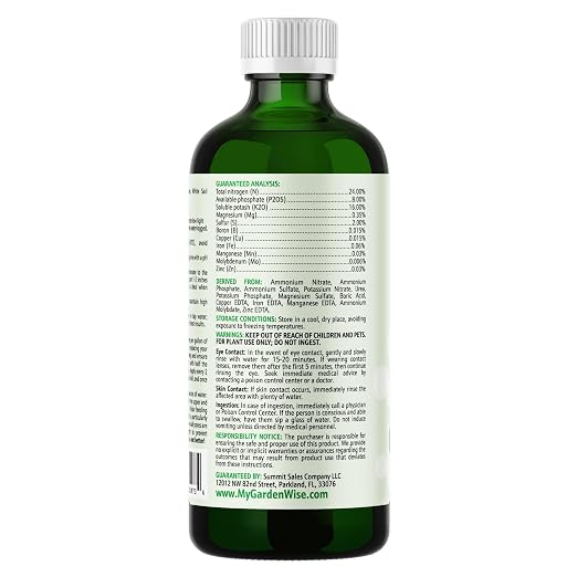 Peace Lily Fertilizer: 3-1-2 Liquid Fertilizer - Image 4