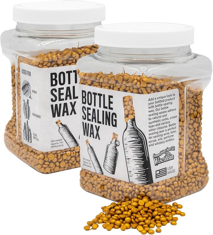 Blended Waxes, Inc. Bottle Sealing Wax Beads, Premium Pastille Wax Seal Beads - Image 4