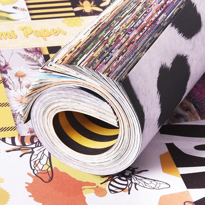Origami Paper Kit Dobule Sided 100 Sheets 100 Colors 6 Inch Japanese Chiyo - Image 4
