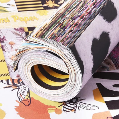 Origami Paper Kit Dobule Sided 100 Sheets 100 Colors 6 Inch Japanese Chiyo - Image 4