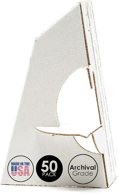 Golden State Art, 3 Inch Self Stick Easel Back, Cardboard Stand, Single Wing by GoldenStateArt