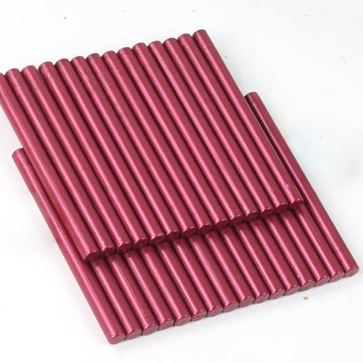 Purplish Red Wax Seal Sticks, HOSEALING Glue Gun Wax Seal Sticks - Image 3