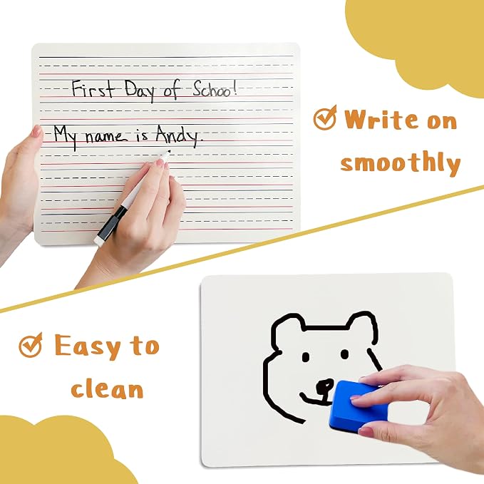 Small Dry Erase Lapboard Set - Image 4