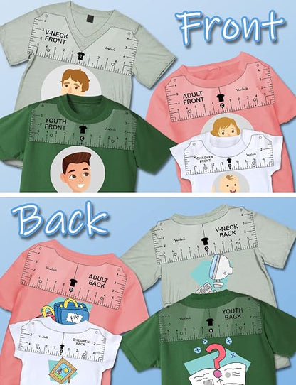Vowlove Tshirt Ruler Guide Vinyl Alignment - Image 3