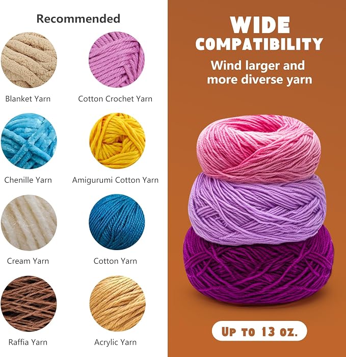 Yarn Winder, Electric Yarn Ball Winder - Image 6