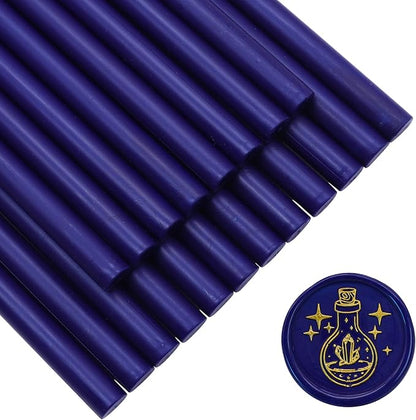 SWANGSA 20 Pieces Glue Gun Sealing Wax Sticks Starry Blue by SWANGSA