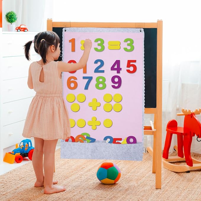CHEFAN Felt Numbers for Kids, Board Pieces, Precut Story Pieces, Number - Image 5