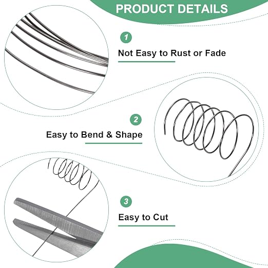 0.2 mm/32 Gauge Copper Wire for Jewelry Making, 82FT Copper Beading Craft Wire - Image 2