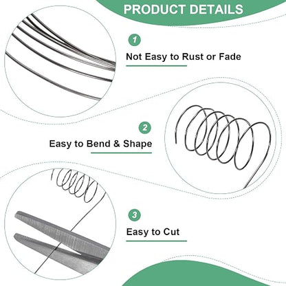 0.2 mm/32 Gauge Copper Wire for Jewelry Making, 82FT Copper Beading Craft Wire - Image 2