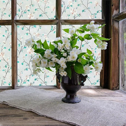 VSUDO Static Cling Decorative Window Privacy Film – Frosted Privacy Window Film by VSUDO