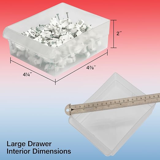 Akro-Mils 24-Drawer Plastic Drawer Storage Cabinet - Image 7
