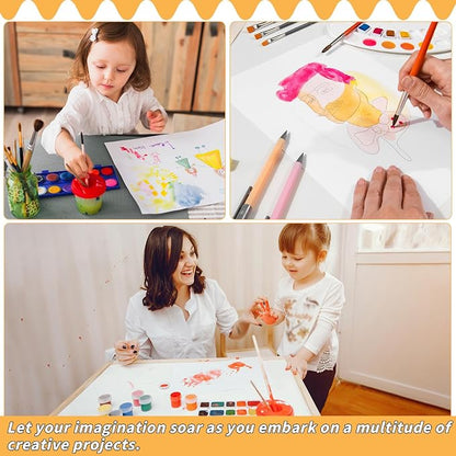 150 Sheets Cotton Watercolor Paper Bulk -230GSM Art Paper-8.5 x 11 inch - Image 6