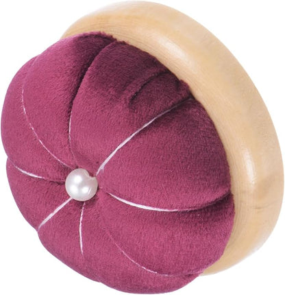HARFINGTON Wooden Base Pin Cushion Japanese Style Cute Needle Holder - Image 3
