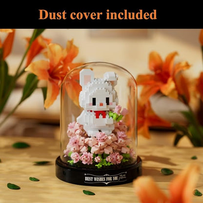 Artificial Flower Animal Toy Building Set - Image 4