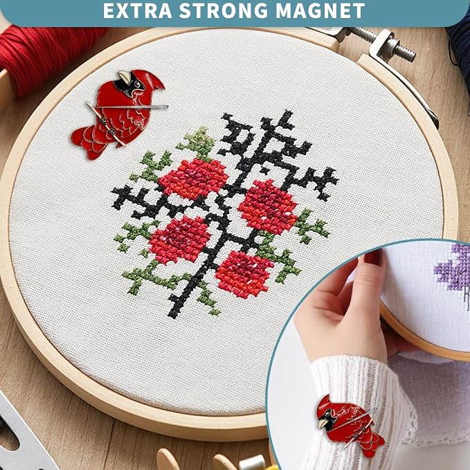Magnetic Needle Minder Magnet Embroidery Accessories and Supplies Embroidery - Image 3