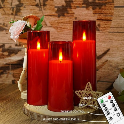 Flickering Flameless Candles Battery Operated - Image 4