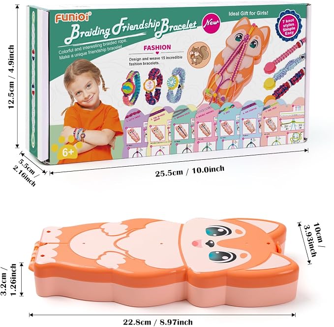 FUNiOi Bracelet Making Kit for Girls 8-10 12 Year Old - Image 9