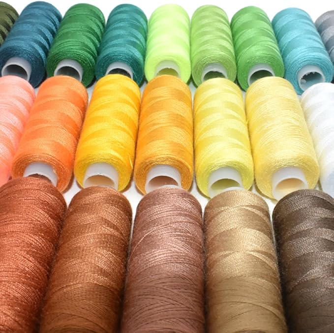 Sewing Thread 60 Colors Sewing Industrial Machine and Hand Stitching Cotton - Image 5