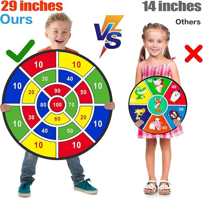 BooTaa 29" Large Dart Board for Kids, Kids Dart Board - Image 2