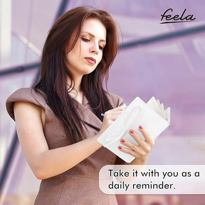 feela 5 Pack Notebooks Journals Bulk, Hardcover Notebook Classic Ruled Lined - Image 6