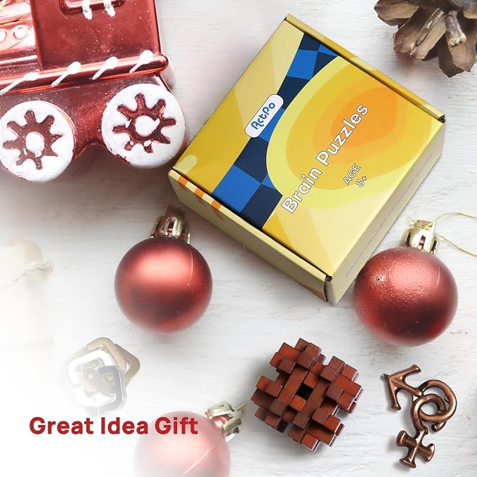 9pcs Difficulty Puzzles Gift for Adults, and Kids Brain Teaser Puzzles Game - Image 5