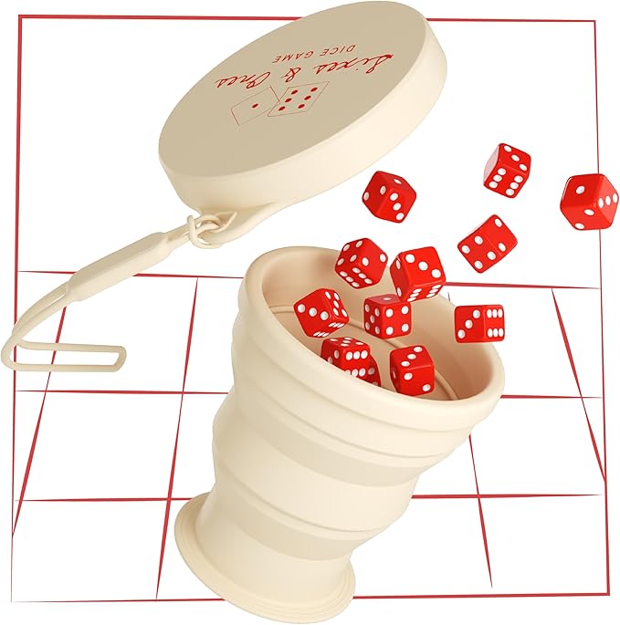 Vango Sixes & Ones Dice Game – 6 Curated Dice Games All in One, Expandable - Image 6