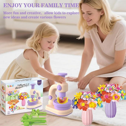 Fabric Flower Bouquets Toys, DIY Arts and Crafts Toys - Image 6